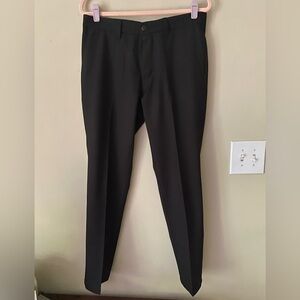 Haggar Classic Black Dress Pants 32x30